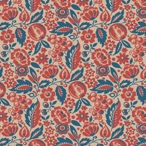 Erismann|Papier peint géométrique abstrait rose scandinave|Papier Peint