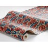 Borastapeter|Tapete folkloristisch floral dicht rot blau|Tapeten