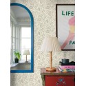 Borastapeter|Papier peint floral folklorique dense beige vert|Papier Peint