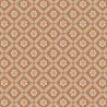 Borastapeter|Papier peint floral folklorique treillis rouge terre cuite beige|Géométrique
