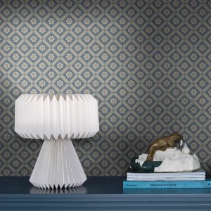 Borastapeter|Wallpaper Scandinavian style meadow flowers and leaves in brown|Scandinavian 2