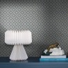 Borastapeter|Papier peint floral treillis classique moderne bleu beige|Scandinave