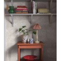 Borastapeter|Tapete Wald Hirsche Fauna Arts and Crafts beige|Tapeten