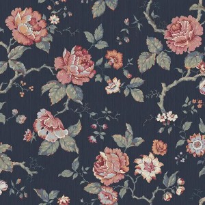 Borastapeter|Tapete vintage floral beige grau weiß Stil|Romantisch