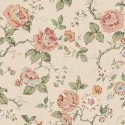 Borastapeter|Wallpaper romantic cretonne floral in pink and beige|Romantic