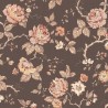 Borastapeter|Tapete rustikal floral Kretonne braun bordeaux|Tapeten