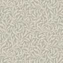 Borastapeter|Papier peint feuillage dense arts and crafts vert pastel beige|Papier Peint