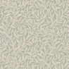 Borastapeter|Papier peint feuillage dense arts and crafts vert pastel beige|Papier Peint