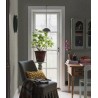 Borastapeter|Wallpaper arts and crafts style dense leaves in pastel green and beige|Wallpaper