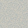 Borastapeter|Papier peint feuillage dense arts and crafts bleu pastel beige|Papier Peint