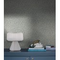 Borastapeter|Wallpaper arts and crafts style dense leaves in pastel blue and beige|Wallpaper