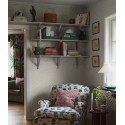 Borastapeter|Wallpaper arts and crafts style dense leaves in beige and cream|Wallpaper