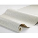 Borastapeter|Tapete Arts and Crafts Blätter dicht hellgrau beige|Tapeten