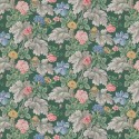 Borastapeter|Wallpaper romantic decorative floral in jade green multicolor|Wallpaper
