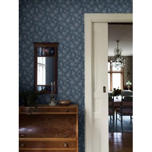 Eijffinger|Vintage floral wallpaper with textile effect in beige and gold|Wallpaper 2