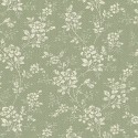 Borastapeter|Wallpaper romantic vintage floral in green and beige|Romantic