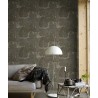 Borastapeter|Papier peint forêt scandinave sapins verts beige|Scandinave