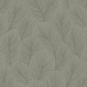 Borastapeter|Papier peint géométrique vagues style années gris bleu-vert|Minimaliste
