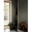 Borastapeter|Wallpaper Nordic forest pines in forest green|Minimalist
