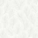 Borastapeter|Papier peint forêt nordique pins blanc gris|Minimaliste