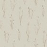 Borastapeter|Papier peint prairie nordique lin beige grenat|Minimaliste