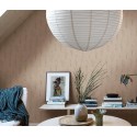 Borastapeter|Tapete nordisch Wiese Leinen beige granatrot|Minimalistisch
