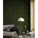 Borastapeter|Wallpaper Nordic watercolor berries in purple and green|Wallpaper