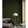 Borastapeter|Wallpaper Nordic watercolor berries in purple and green|Wallpaper