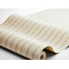 Borastapeter|Tapete Leinenstreifen rostrot beige|Tapeten
