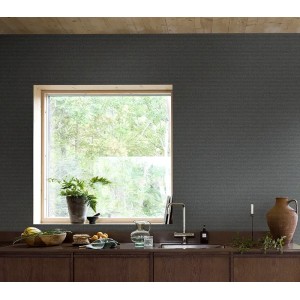 Casadeco|Botanical wallpaper with aloe green wildflowers|Scandinavian 2