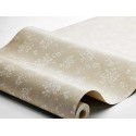Borastapeter|Papier peint floral vintage romantique beige blanc|Papier Peint