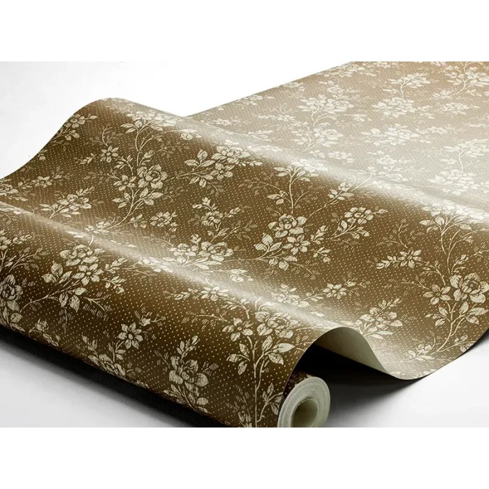 Borastapeter|Wallpaper vintage floral in brown tones|Wallpaper
