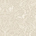 Borastapeter|Papel pintado bosque ciervos y fauna estilo arts and crafts beige|Papel Pintado