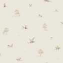 Borastapeter|Papier peint enfant petits renards pastel|Enfants