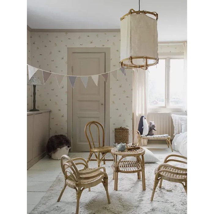 Borastapeter|Kids wallpaper with little pastel foxes|Children's