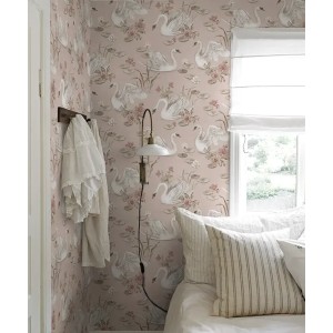 Caselio|Kids wallpaper tropical jungle white|Children's 2