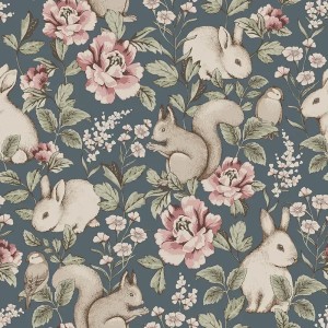 Casadeco|Papier peint rayures fines blanc et rose|Enfants