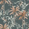 Borastapeter|Kids bedroom wallpaper with monkeys and palms|Youth Style