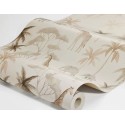 Borastapeter|Papier peint enfant savane girafes et éléphants|Enfants