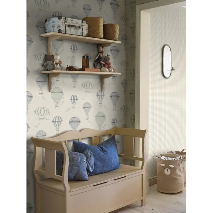 Borastapeter|Papier peint enfant montgolfières|Enfants