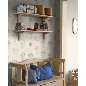 Marburg|Pastel pink children's wallpaper with deer in love|Children's 2