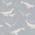 Borastapeter|Papier peint enfant baleines|Enfants