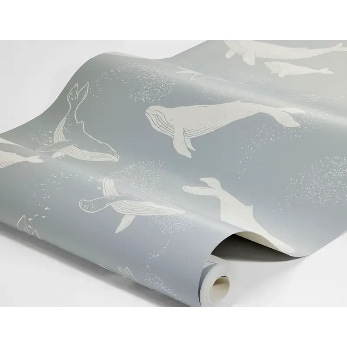 Borastapeter|Kids wallpaper with whales|Children's