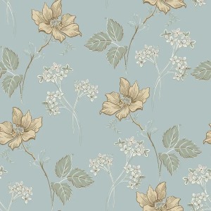 Marburg|Papier Peint feuilles de chêne et glands marron et gris|Floral