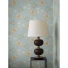 Borastapeter|Tapete floral Valborg himmelblau gelb|Tapeten