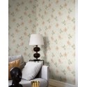 Borastapeter|Wallpaper floral Valborg soft grey and pastel pink|Wallpaper