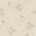 Borastapeter|Wallpaper floral Valborg neutral brown and grey|Wallpaper