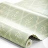 Borastapeter|Papel pintado vintage Signe verde tilo y amarillo verdoso|Papel Pintado