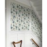 Borastapeter|Wallpaper floral Vera misty blue brown and teal|Wallpaper
