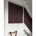 Borastapeter|Papier peint floral Vera bordeaux rouge rose vert turquoise|Papier Peint